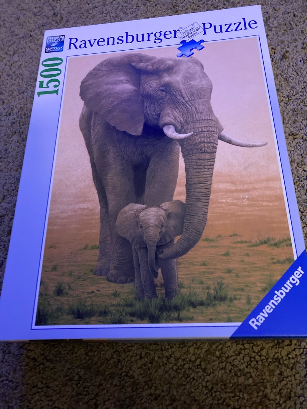 Ravensburger Elephant puzzles 1500 pieces